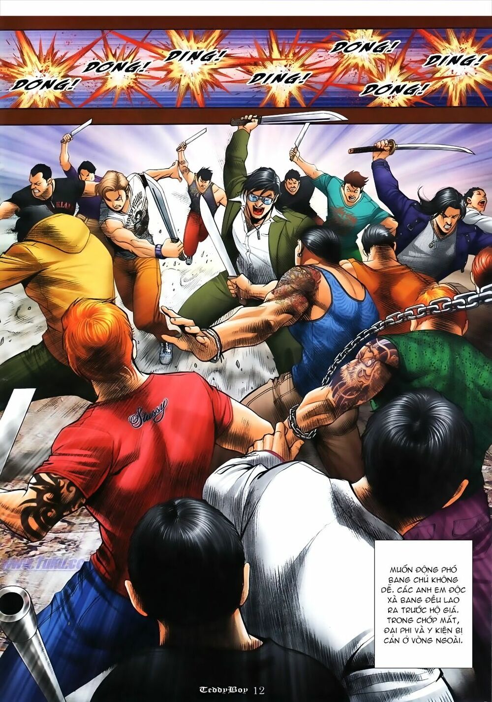 Người Trong Giang Hồ: Chapter 1082: Chạy