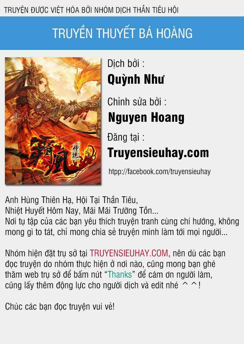 Bá Hoàng Truyền Thuyết: Chapter 3