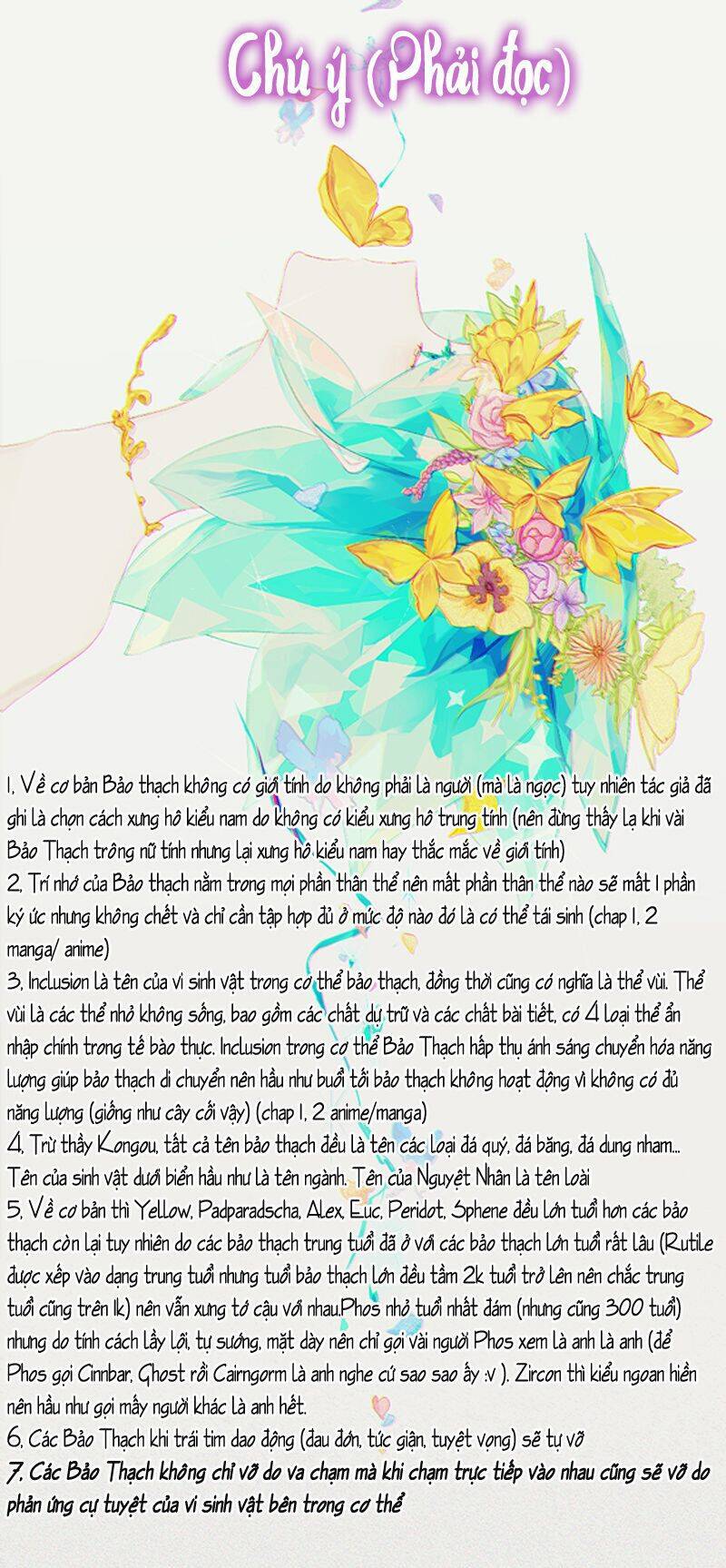 Houseki no Kuni: Chapter 96