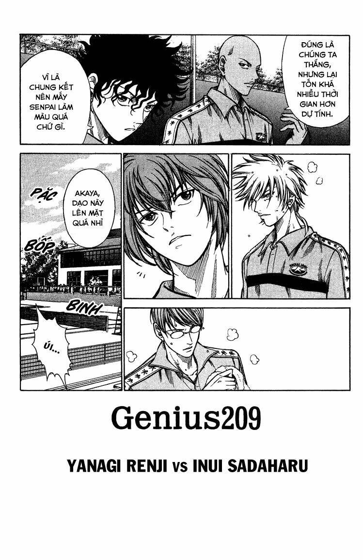 Hoàng Tử Tennis: Chapter 209