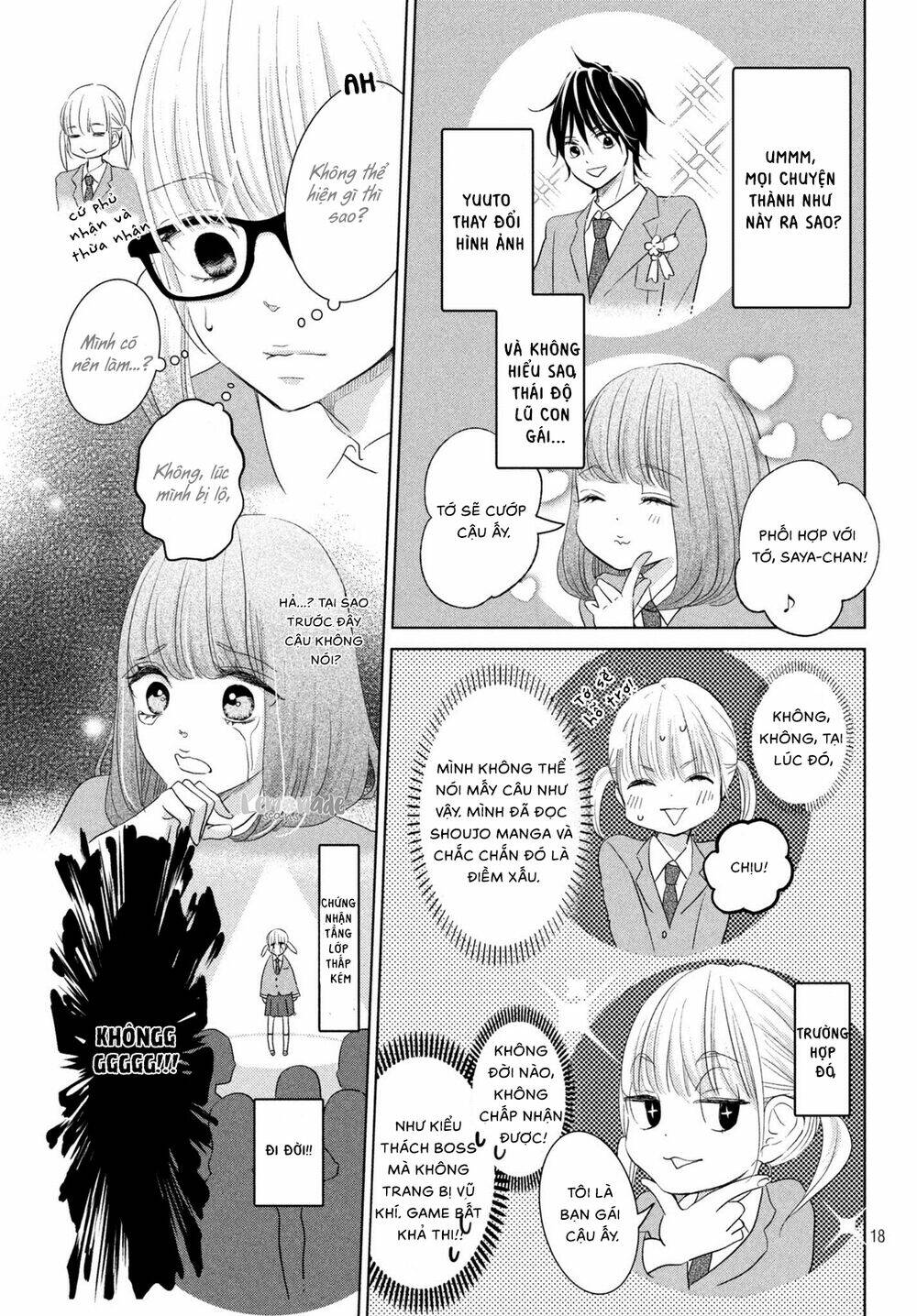 Ashita Naisho No Kiss Shiyou: Chapter 1