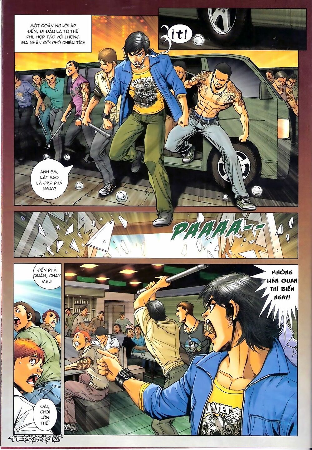 Người Trong Giang Hồ: Chapter 1339: Lương Gia Nhân vs Chiêu Tích 2