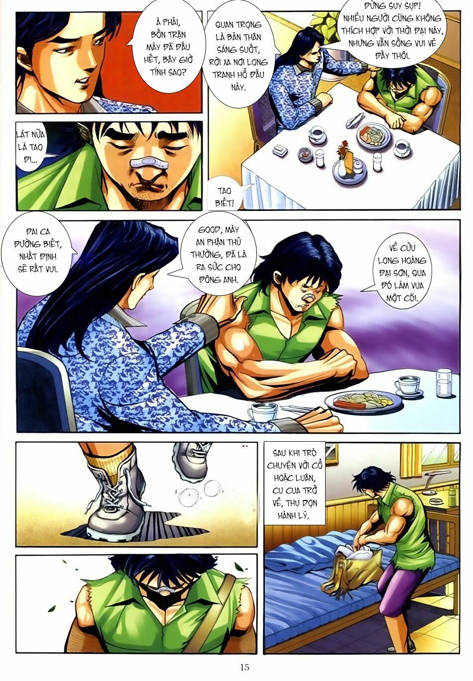 Người Trong Giang Hồ: Chapter 618: Tê Ngưu vs ET