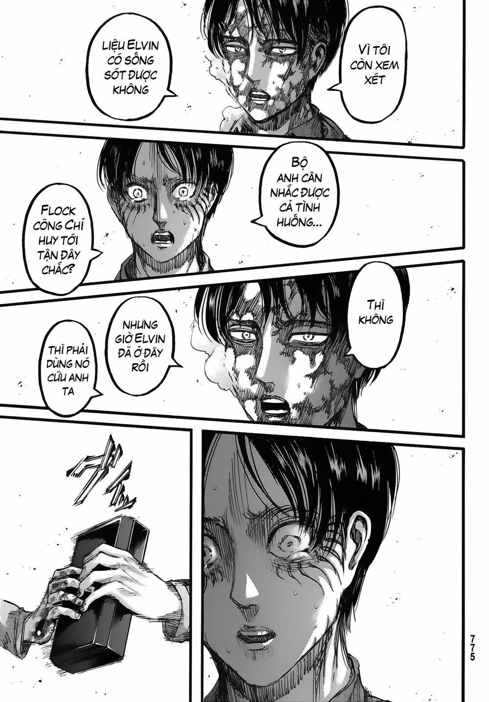 Đại Chiến Người Khổng Lồ: Chapter 84