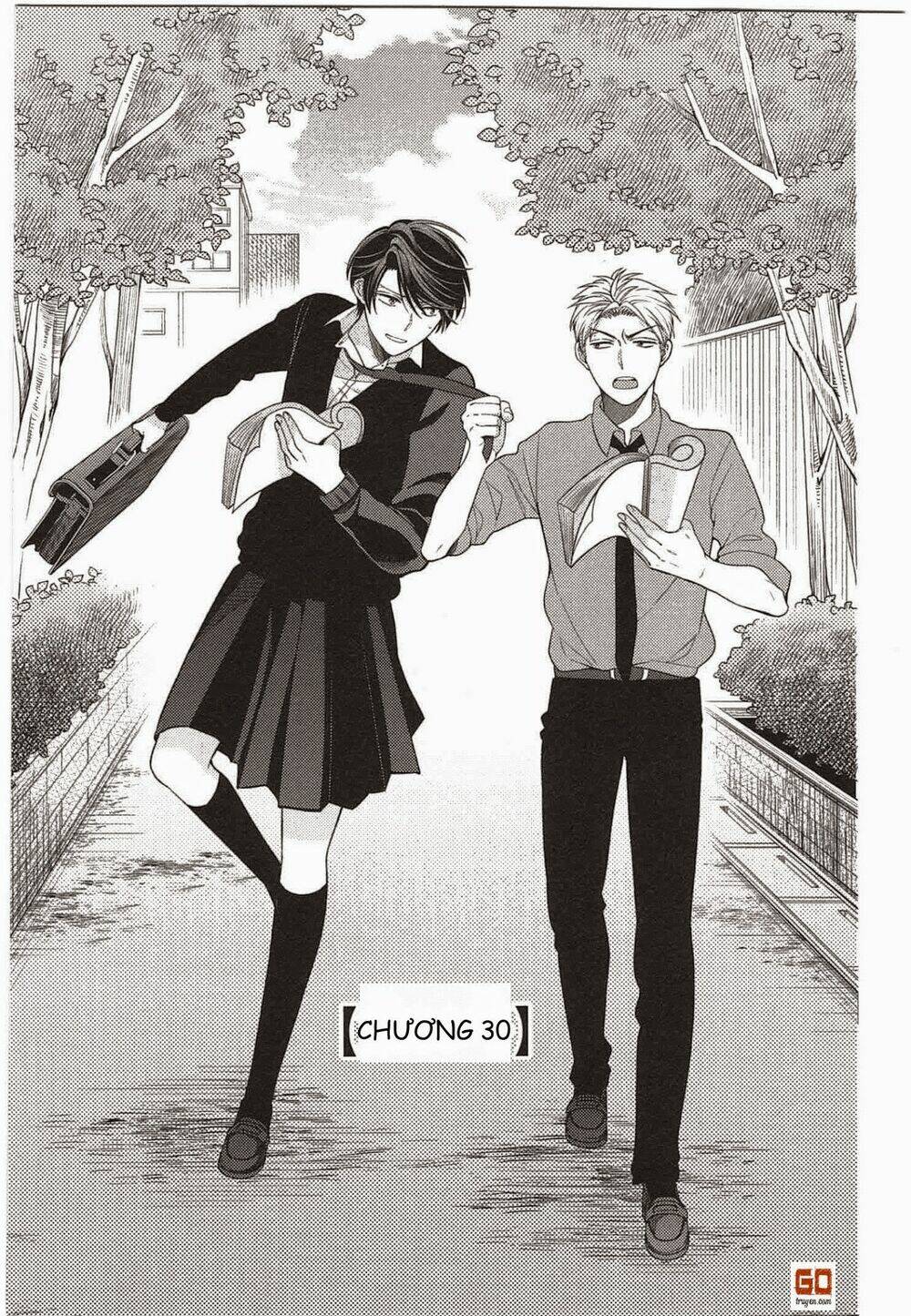 Gekkan Shojo Nozaki-Kun: Chapter 30