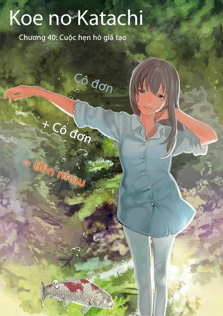 Koe No Katachi: Chapter 40
