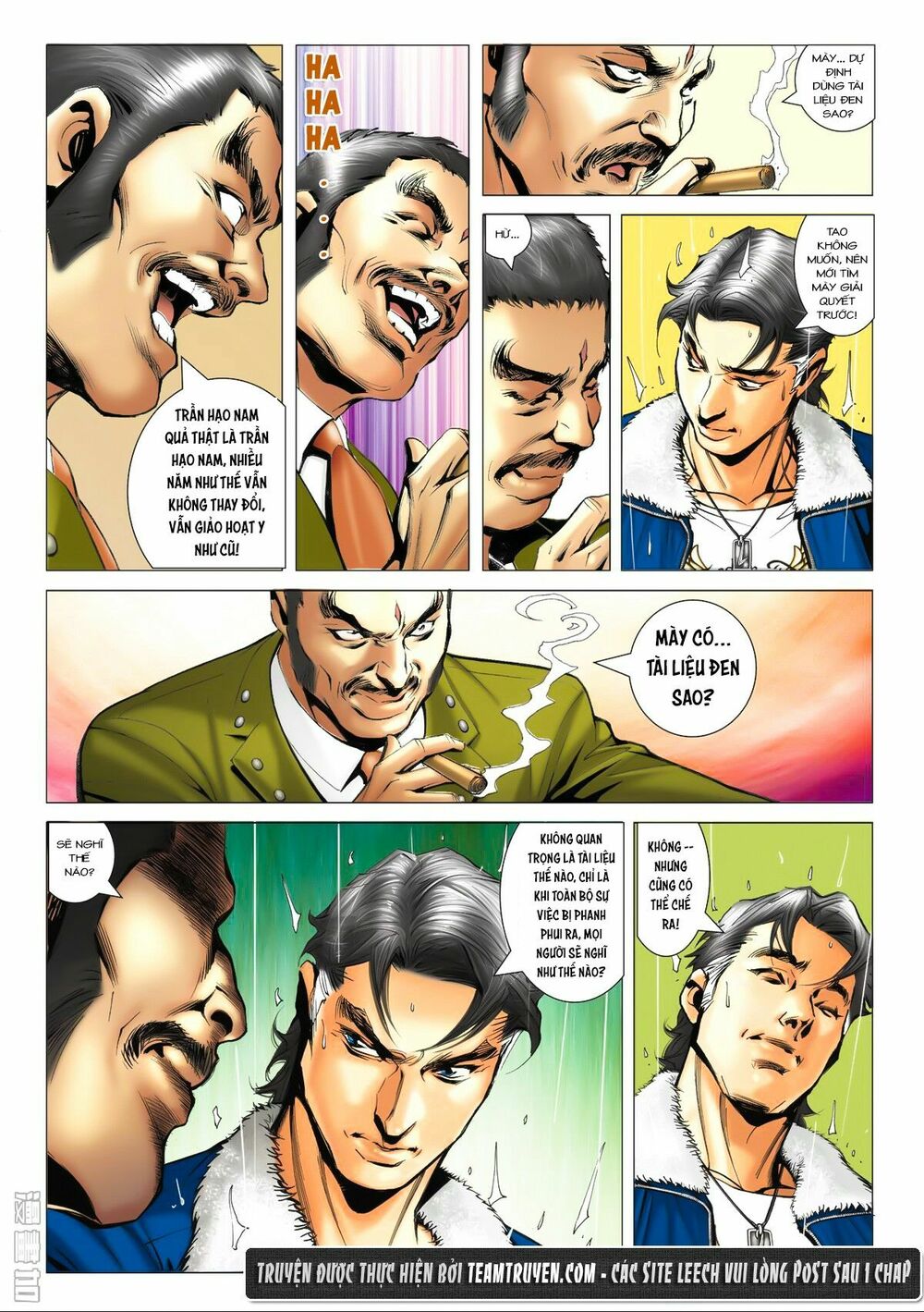 Người Trong Giang Hồ: Chapter 1576: Trần Hạo Nam vs Sơn Đông Hổ