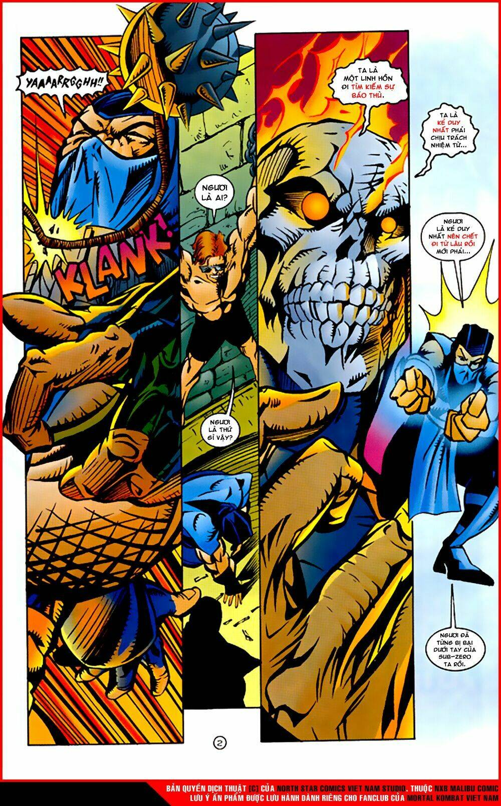 Mortal Kombat Malibu Comic: Chapter 3
