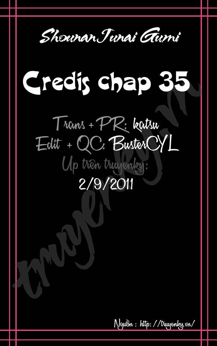 Shonan Junai Gumi: Chapter 35