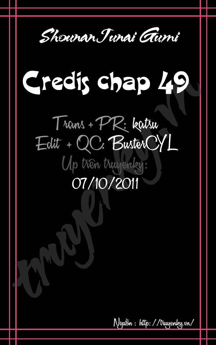 Shonan Junai Gumi: Chapter 49