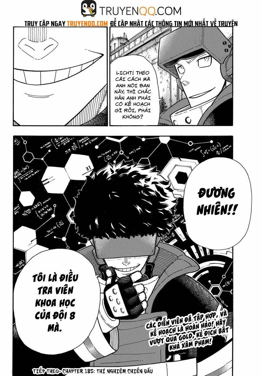 Biệt Đội Lính Cứu Hỏa: Chapter 184