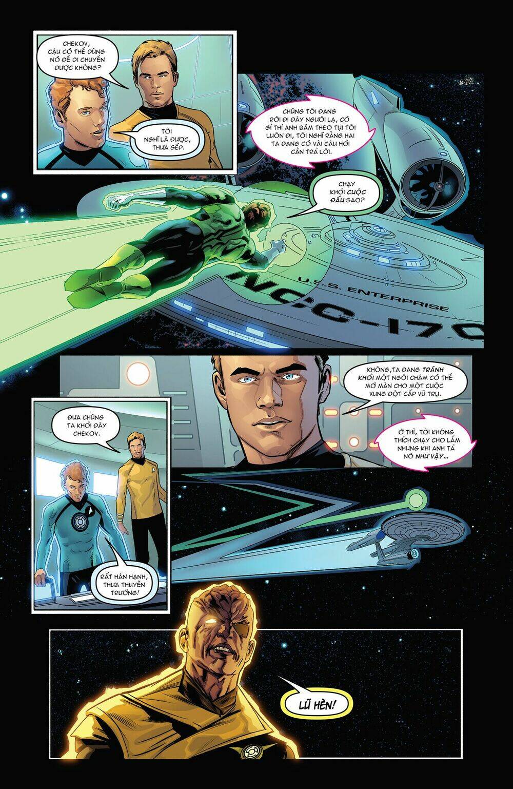 Star Trek/Green Lantern: The Spectrum War: Chapter 2