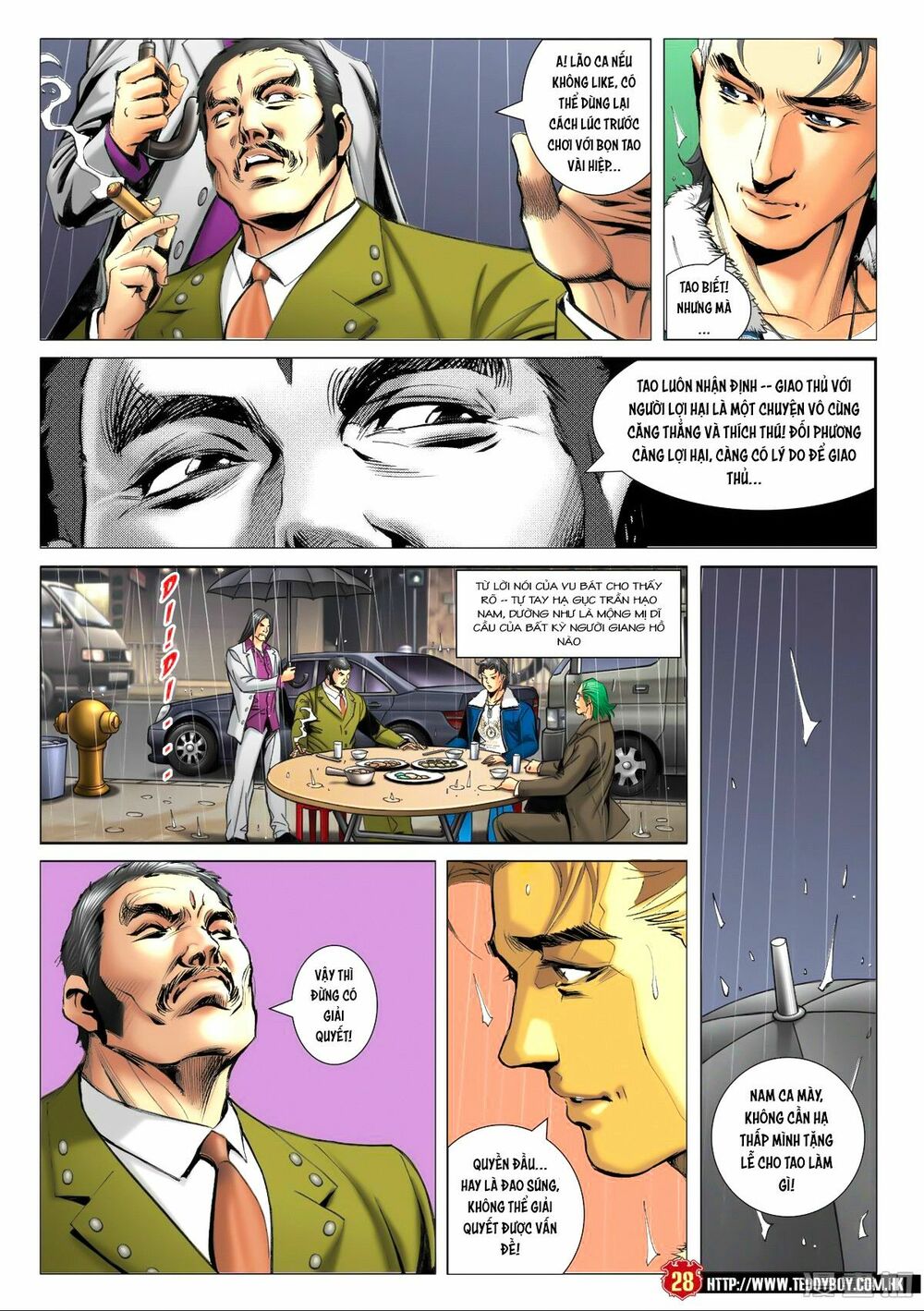 Người Trong Giang Hồ: Chapter 1576: Trần Hạo Nam vs Sơn Đông Hổ