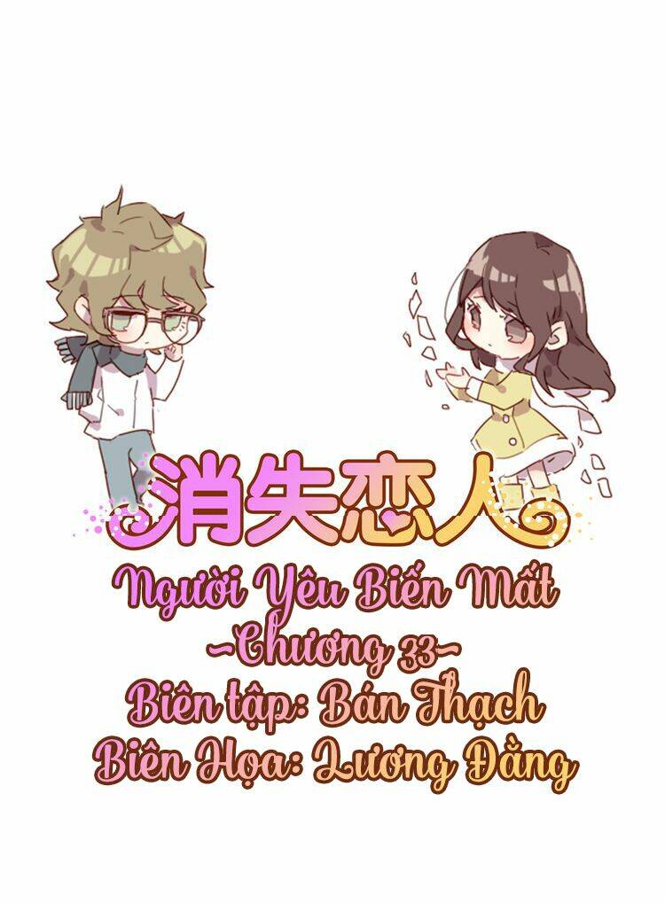 Người Yêu Biến Mất: Chapter 33