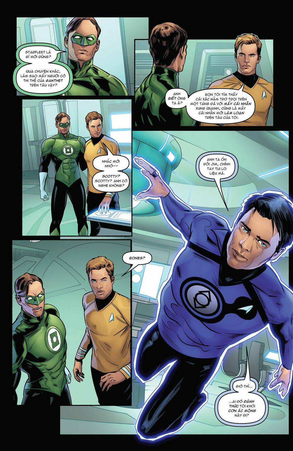 Star Trek/Green Lantern: The Spectrum War: Chapter 2