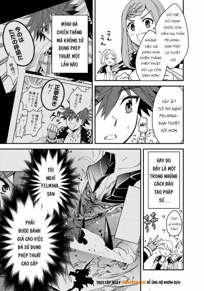 Doryoku Shisugita Sekai Saikyou No Butouka Wa, Mahou Sekai Woyoyuu De Ikinuku: Chapter 7