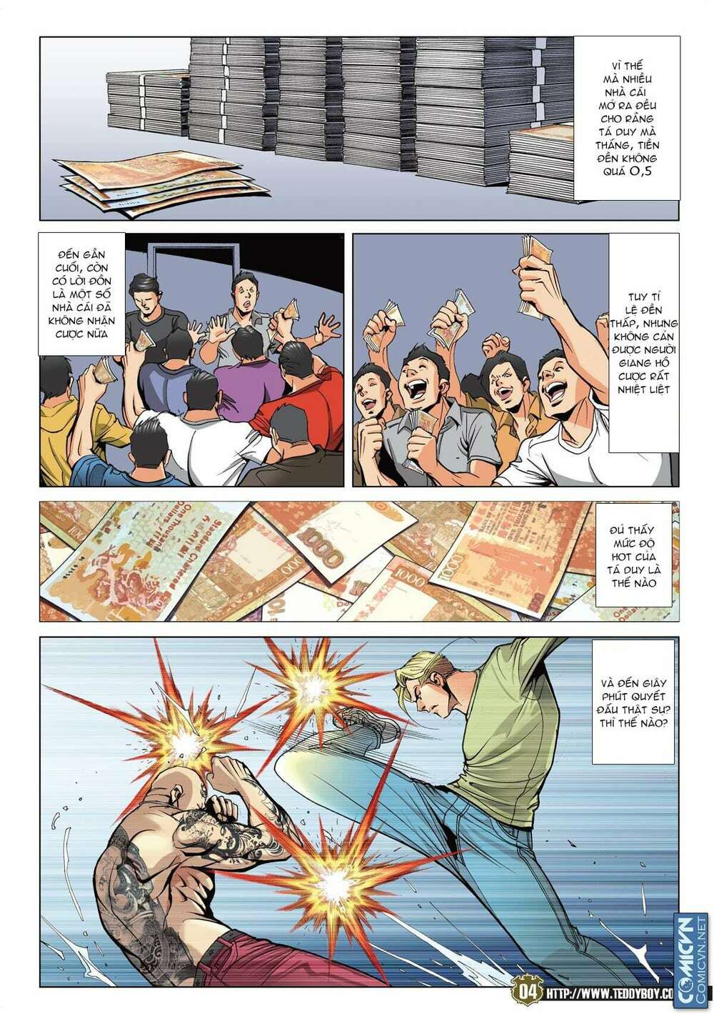 Người Trong Giang Hồ: Chapter 2160: Tá Duy vs Sát Lạp 2