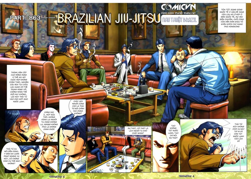 Người Trong Giang Hồ: Chapter 863: Nhu Thuật Brazil