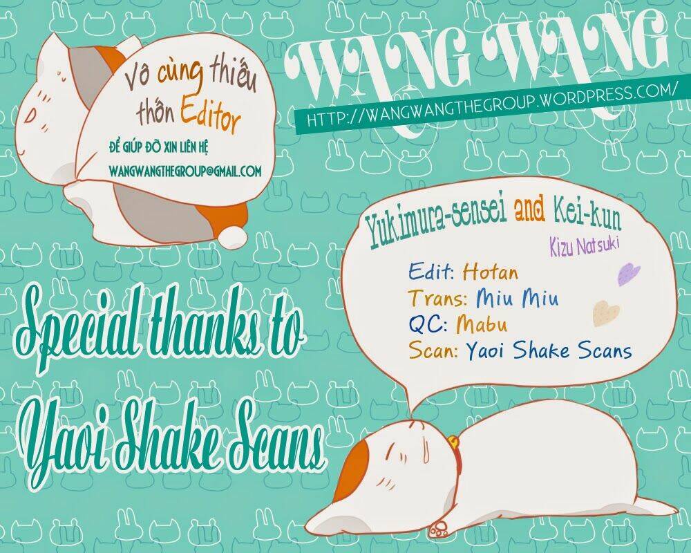 Yukimura-Sensei To Kei-Kun: Chapter 1