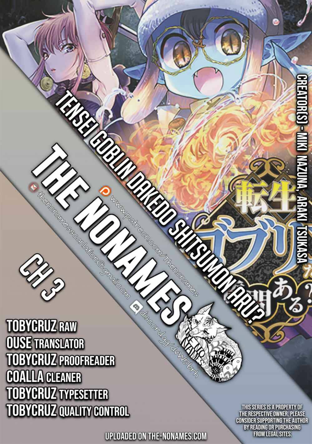 Tensei Goblin Dakedo Shitsumon Aru?: Chapter 3