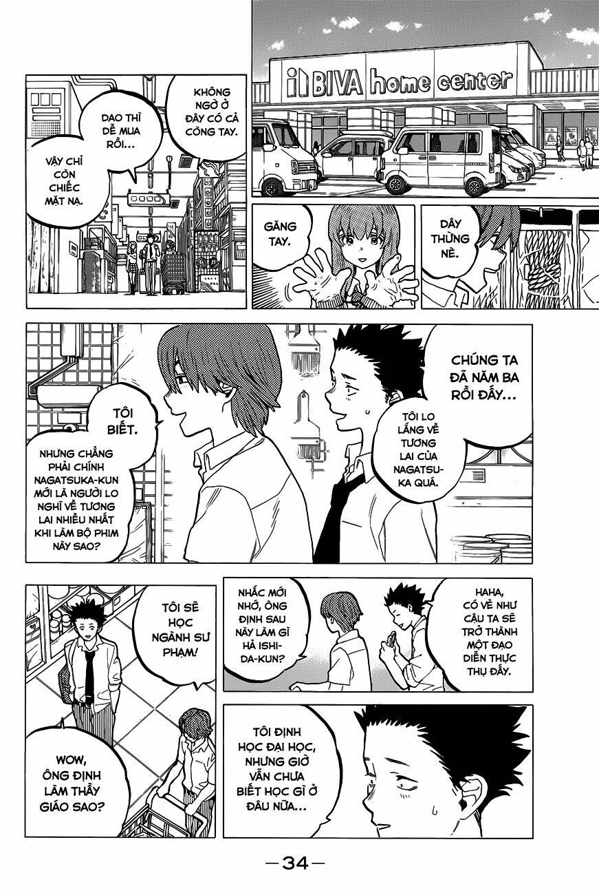 Koe No Katachi: Chapter 34