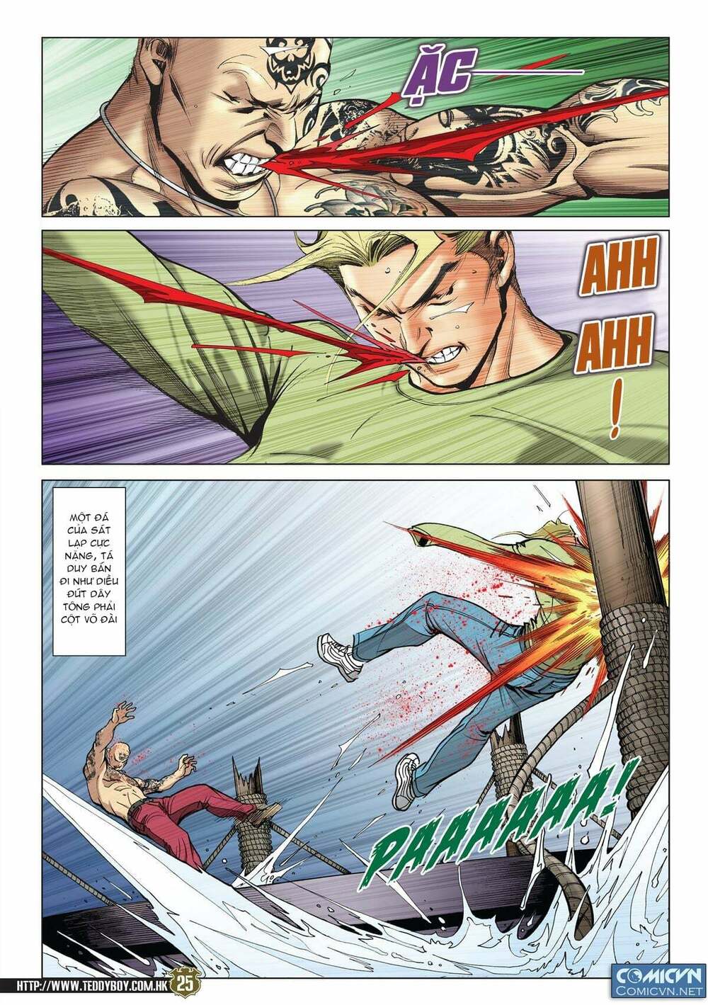 Người Trong Giang Hồ: Chapter 2160: Tá Duy vs Sát Lạp 2