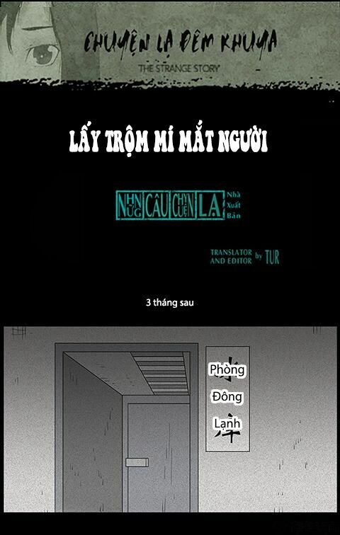 Kinh Dị Đêm Khuya: Chapter 79: - Lấy Trộm Mí Mắt Người