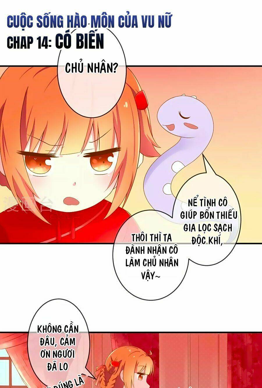 Cuộc Sống Hào Môn Của Vu Nữ: Chapter 14