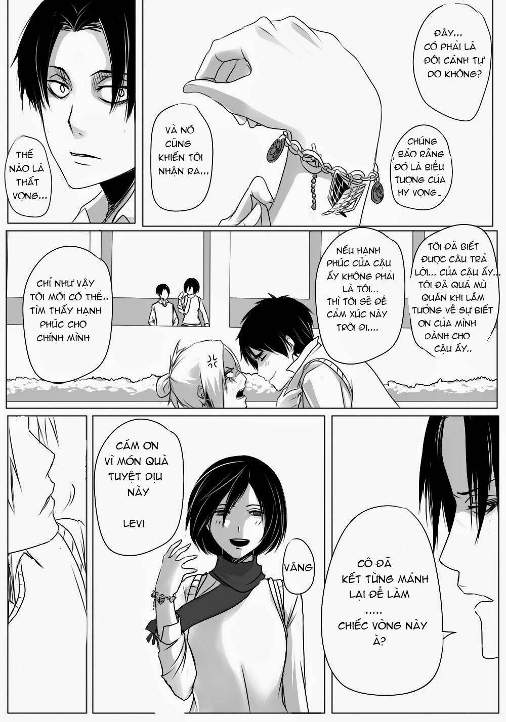 Đại Chiến Titan - Doujinshi Về Cuộc Tình Tay 4: Chapter 5