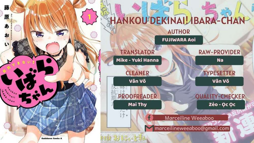 Ibara-Chan Không Thể Nổi Loạn: Chapter 8