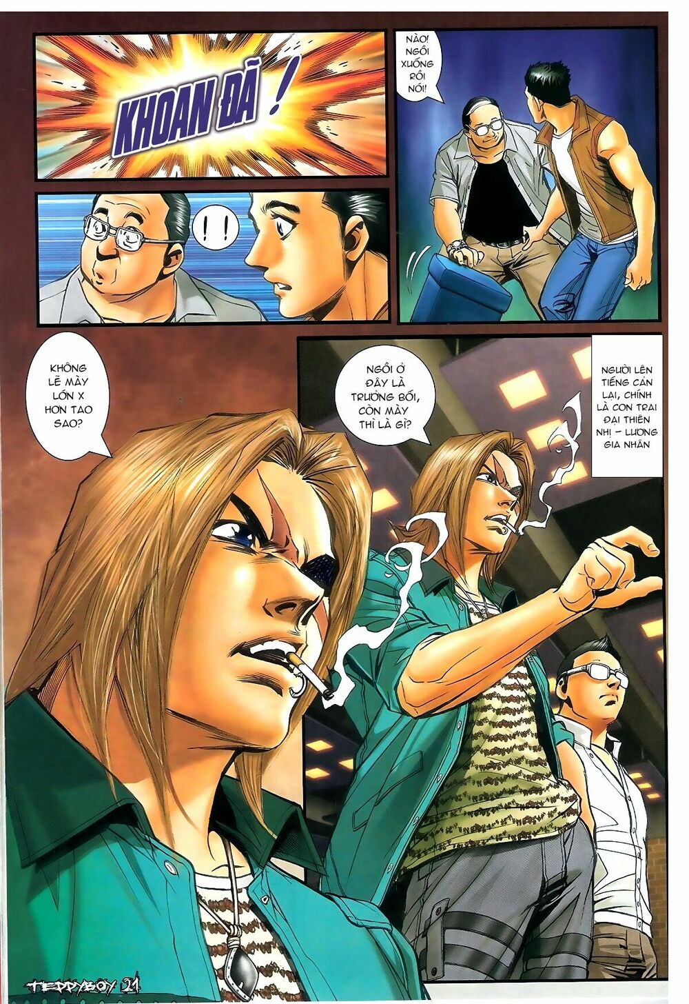 Người Trong Giang Hồ: Chapter 1321: Con trai Chó Xám