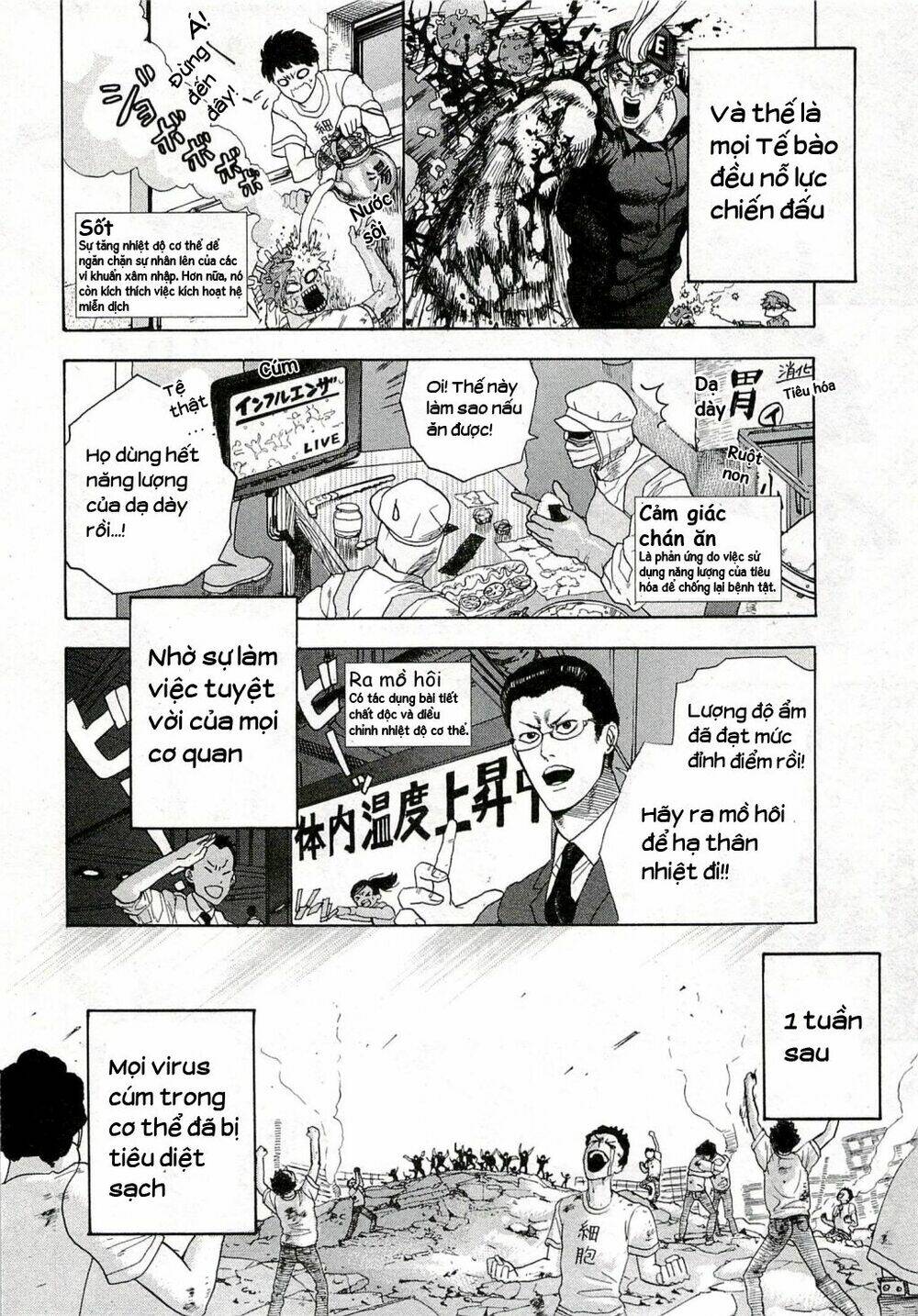 Hataraku Saibou!: Chapter 3