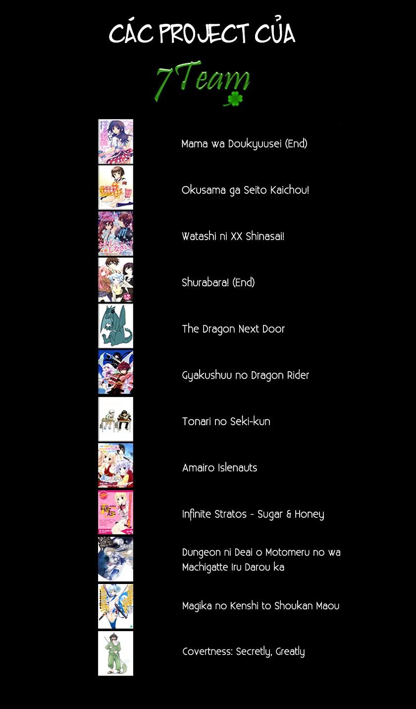 Okusama Ga Seito Kaichou!: Chapter 7