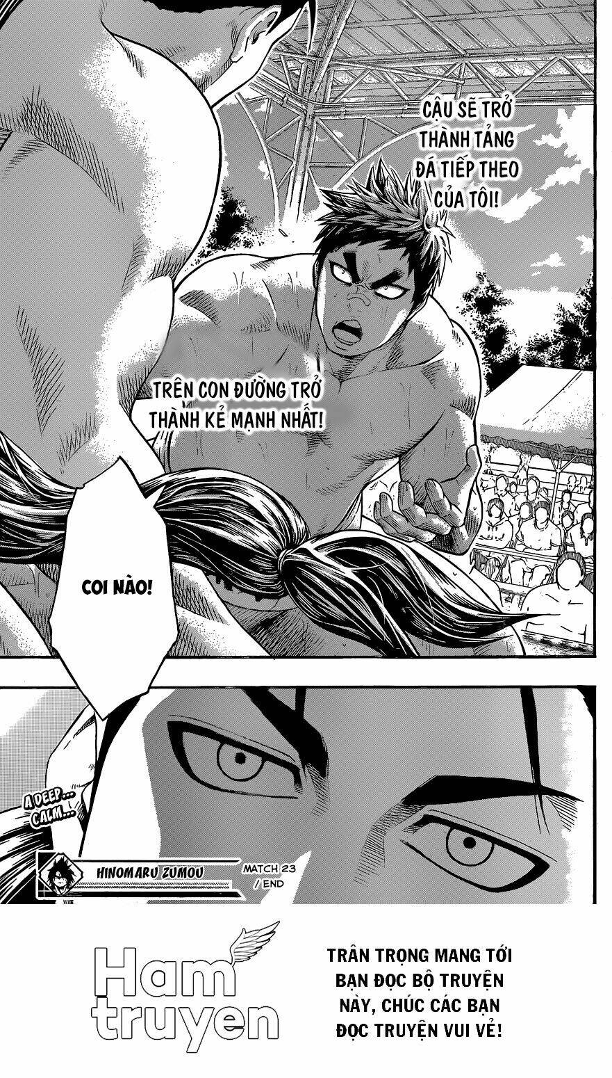 Hinomaru Zumou: Chapter 23