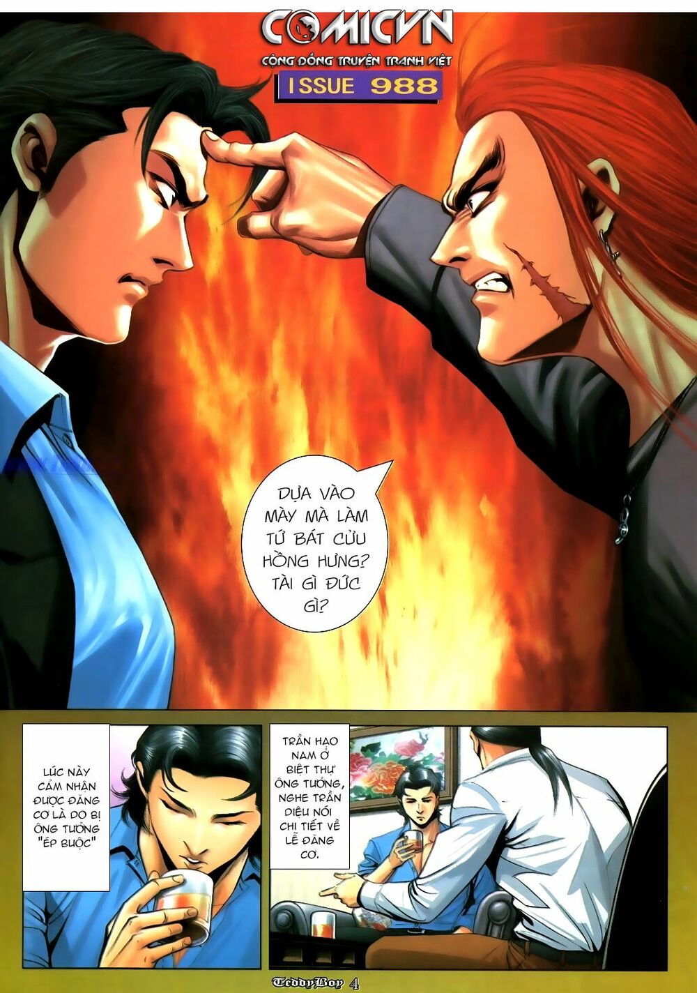 Người Trong Giang Hồ: Chapter 988: Không Xứng Làm Long Đầu