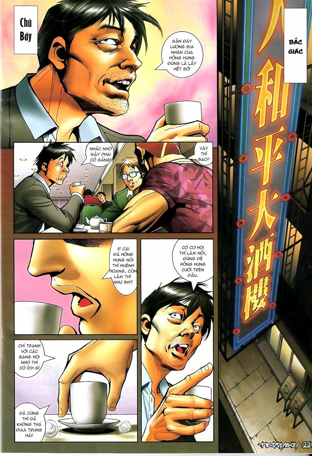 Người Trong Giang Hồ: Chapter 1345: Con trai Chó Xám