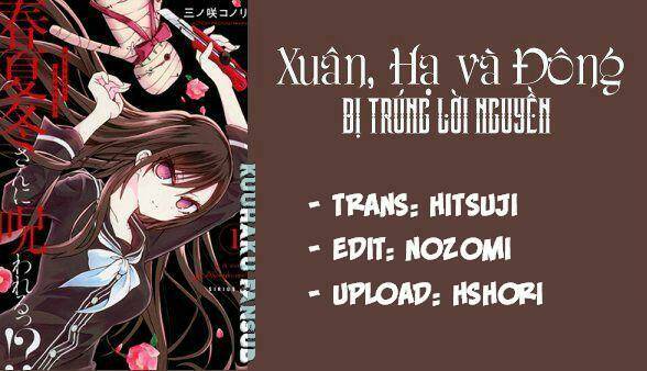 Xuân, Hạ Và Đông Bị Trúng Lời Nguyền: Chapter 8