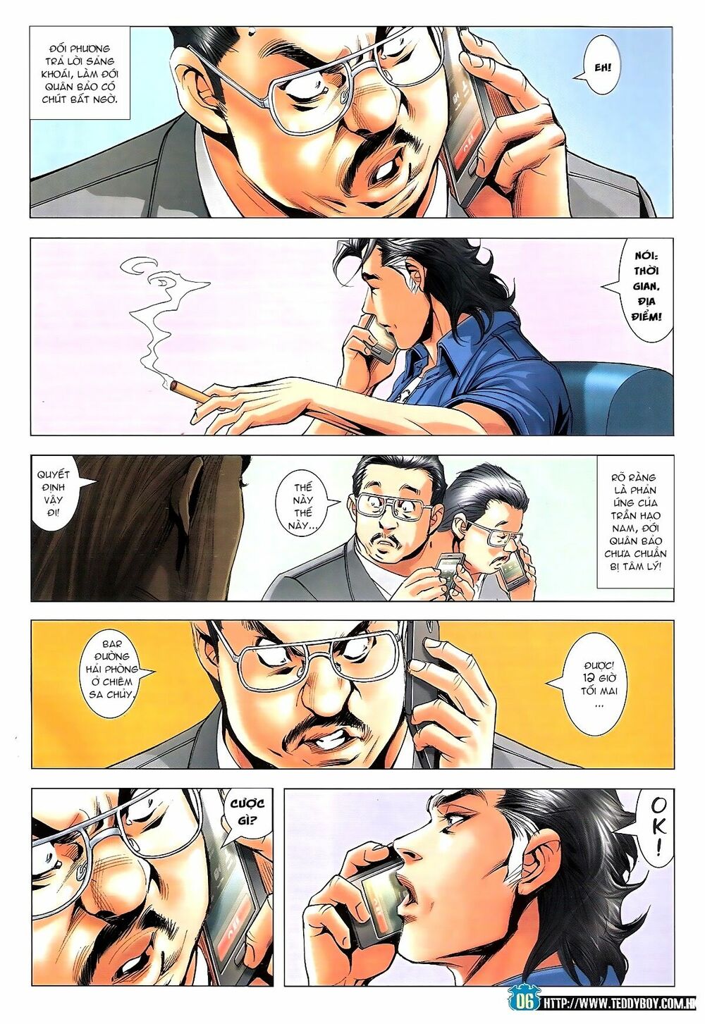 Người Trong Giang Hồ: Chapter 1808: Trần Hạo Nam vs Tọa Sơn Hổ