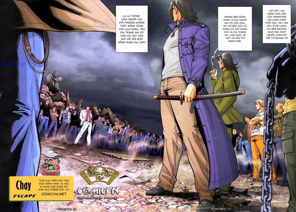 Người Trong Giang Hồ: Chapter 1081: Ép hổ nhảy tường