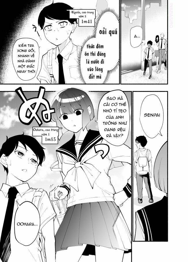 Koushinchou No Kouhai (♀) To Teishinchou No Senpai (♂) Ga Renai Ni Hatten Suru Made: Chapter 11