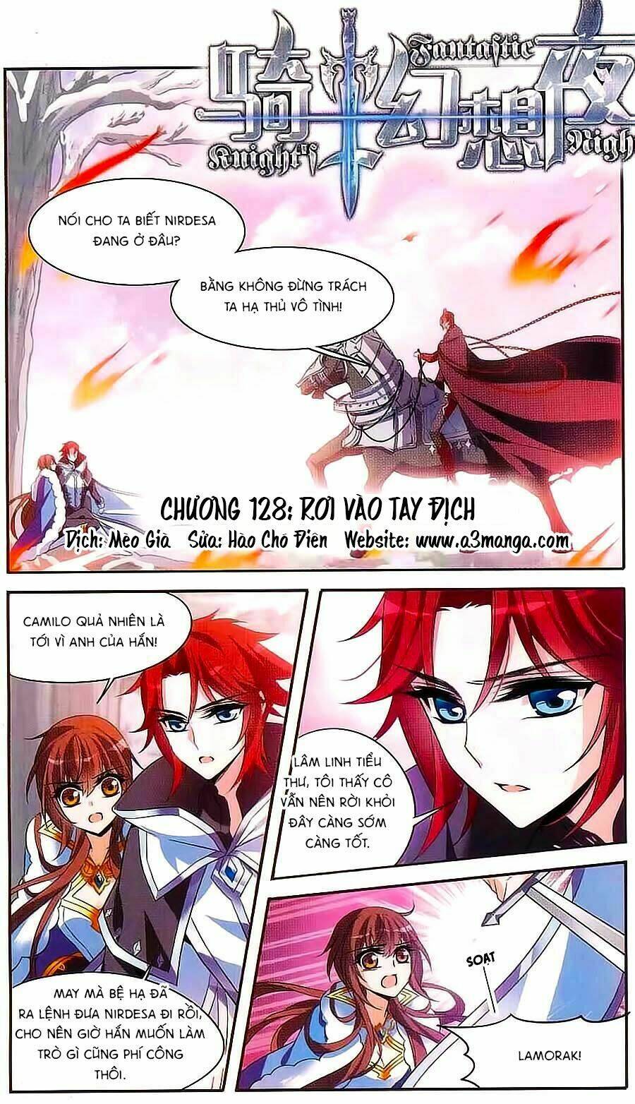 Kỵ Sĩ Hoang Tưởng Dạ: Chapter 128