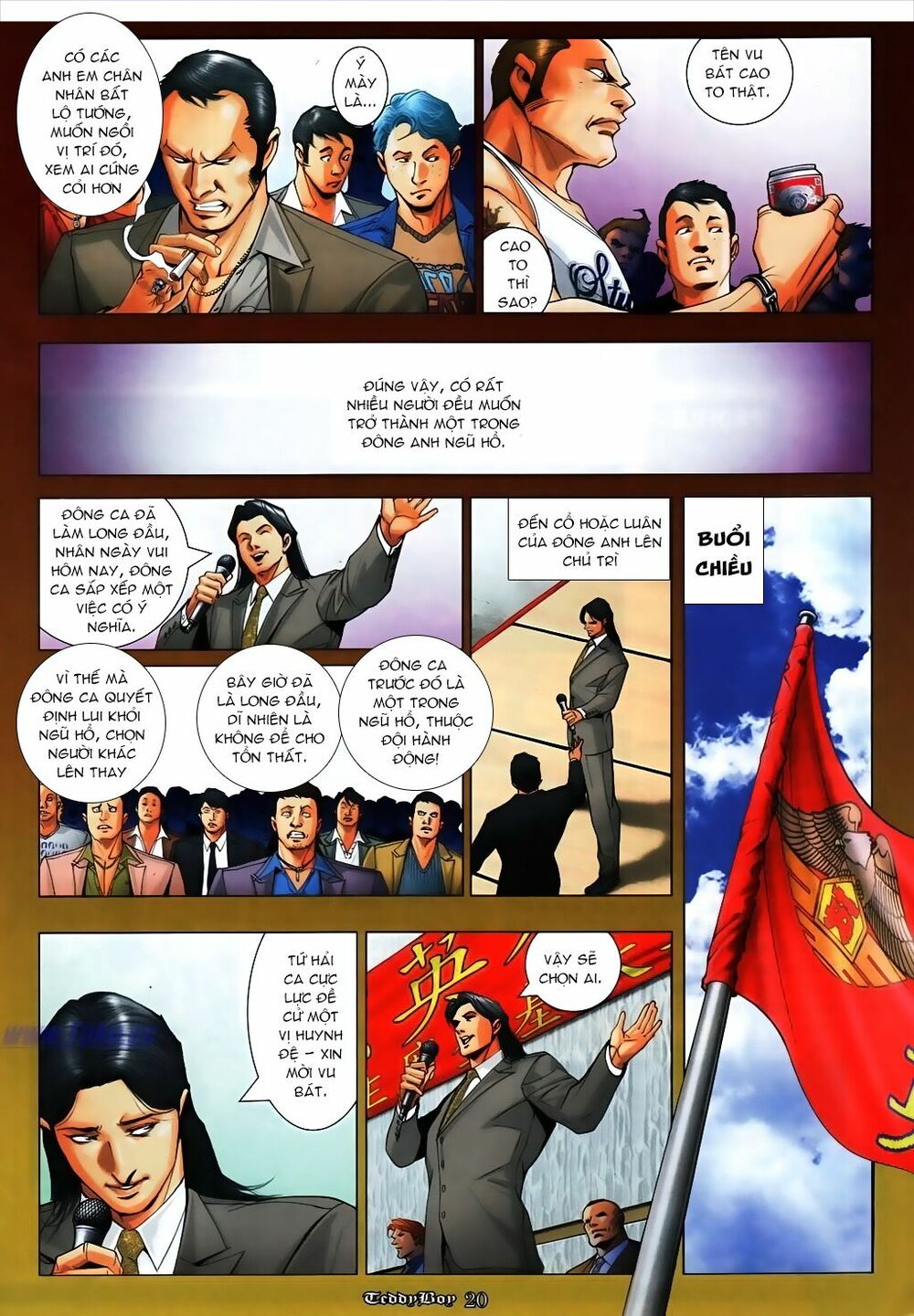 Người Trong Giang Hồ: Chapter 1077: Long Đầu Đại Đông