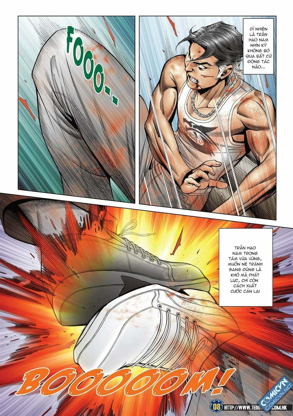 Người Trong Giang Hồ: Chapter 2172: Trần Hạo Nam vs Kim Tôn Quý 4