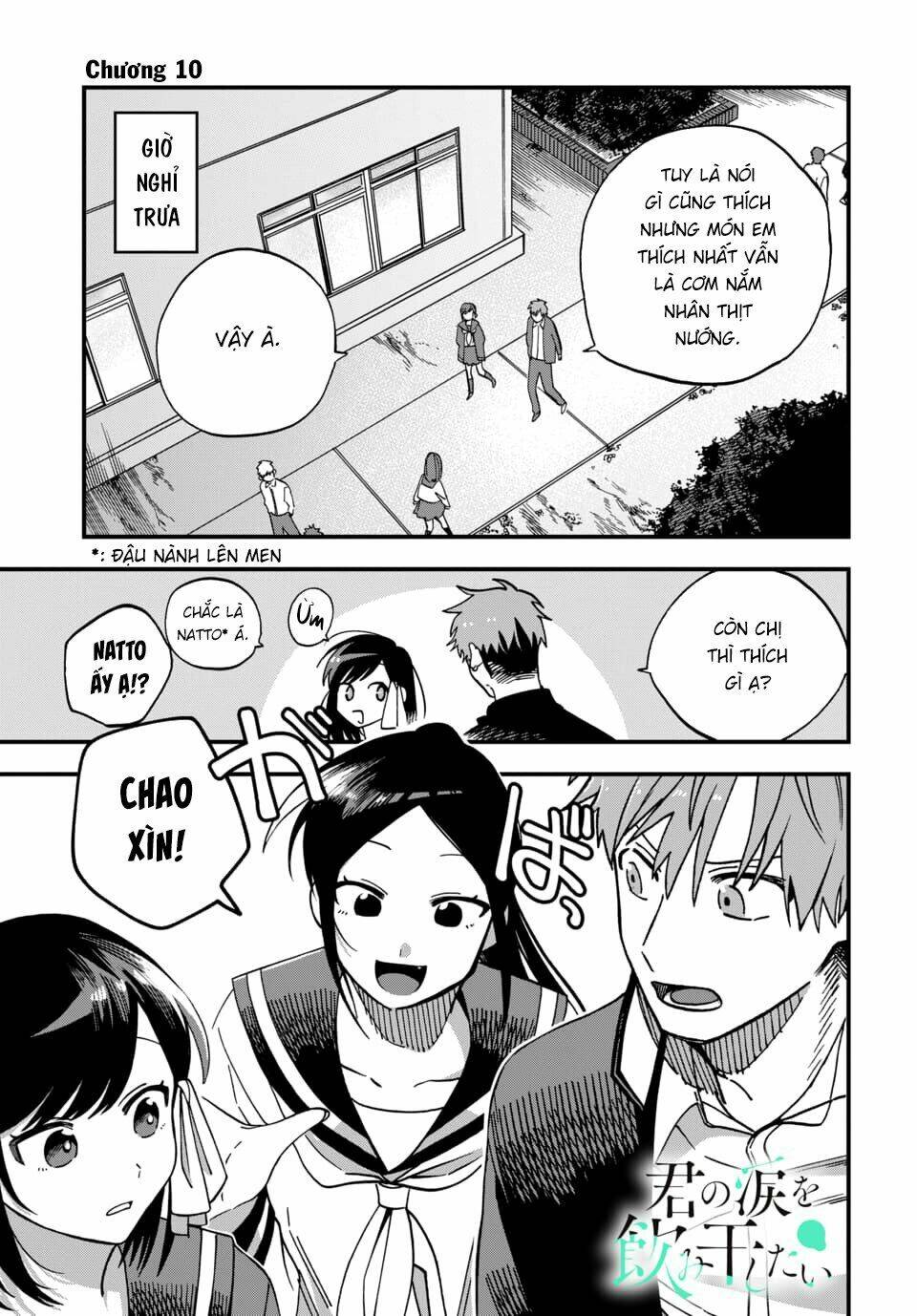 Kimi No Namida Wo Nomihoshitai: Chapter 10