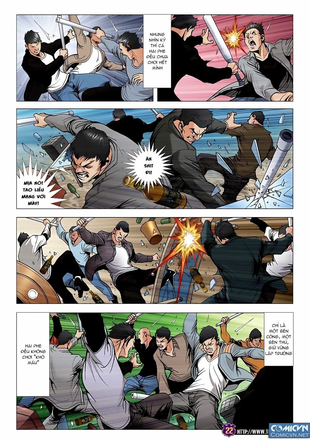Người Trong Giang Hồ: Chapter 2005: Darkness sổ lồng