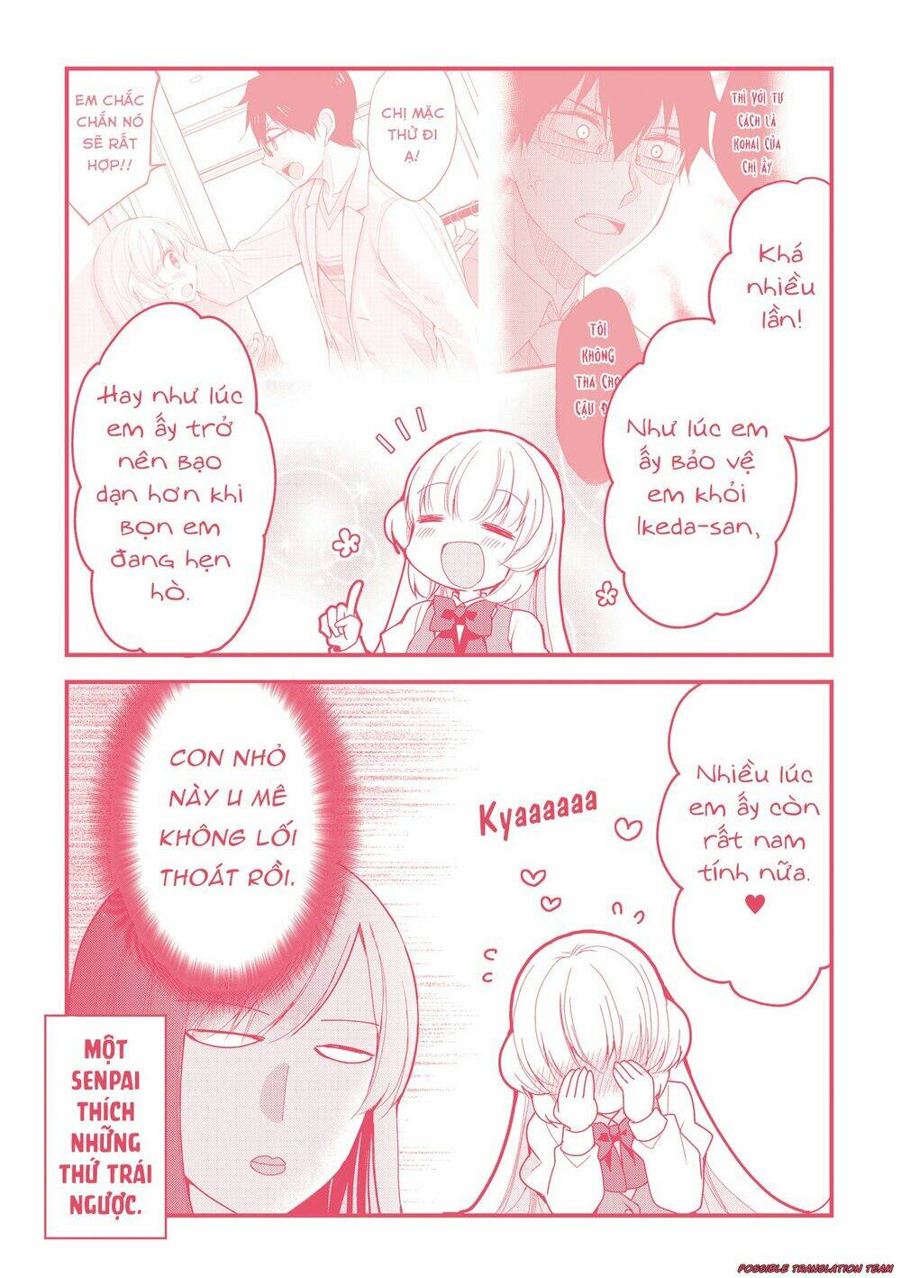 Senpai Kiêm Bạn Gái Nhỏ Nhắn Của Tôi Rất Dễ Thương: Chapter 10