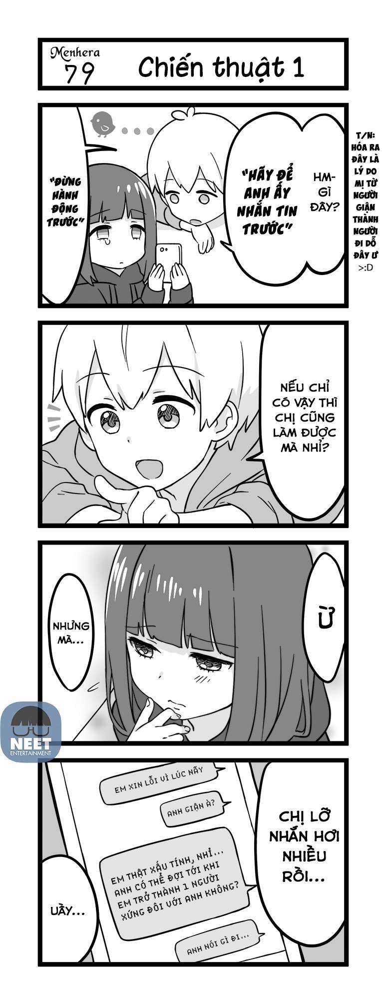 Menhera Shoujo Kurumi-Chan: Chapter 79