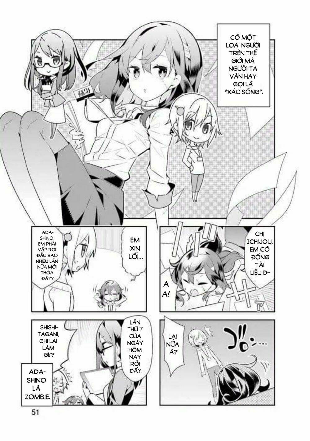 Adashino-San Wa Sude Ni Shinderu: Chapter 7