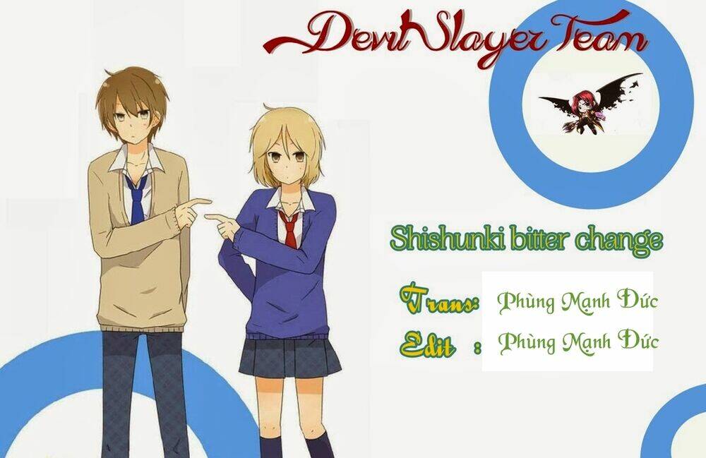 Shishunki Bitter Change: Chapter 9