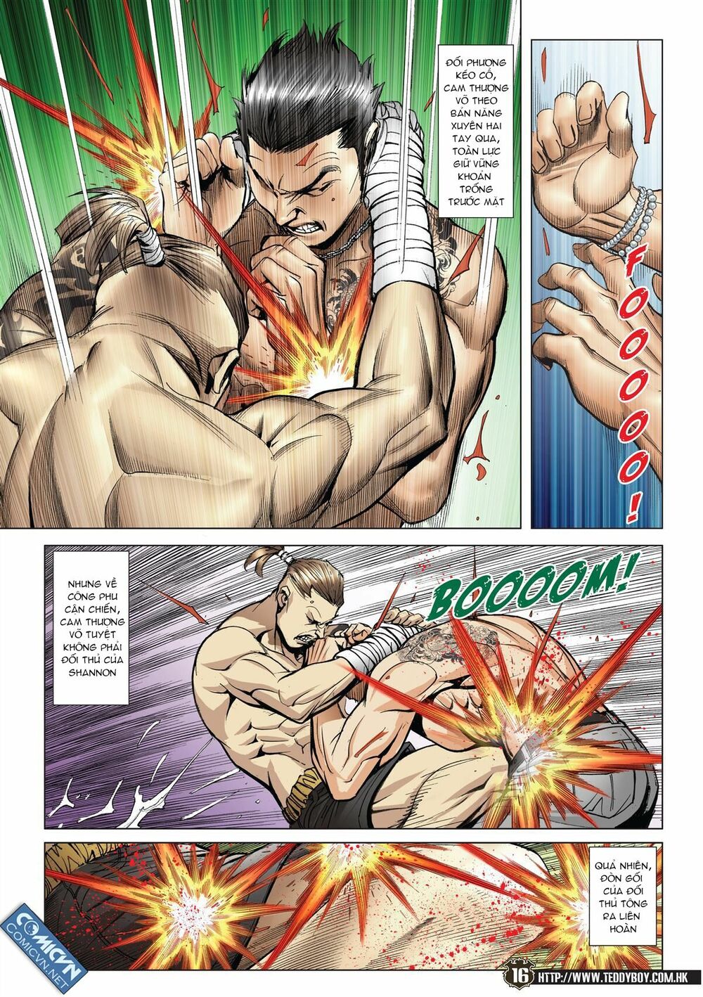 Người Trong Giang Hồ: Chapter 2143: Ác chiến vua Muay Thai